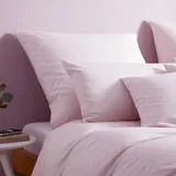 ELEGANTE Solid Jersey Rosa 135 x 200 cm + 40 x 80 cm/80 x 80 cm