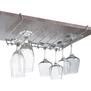 METALTEX COLGADOR COPAS MYCRISTAL, Detailed in The Description, grau, 38 x 26 x 7 cm