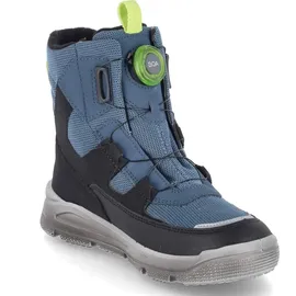 superfit Jungen Mars Warm Gefütterte Gore-tex Schneestiefel, Blau Schwarz 8010, 35 EU