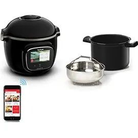 Moulinex Cookeo Touch Multicooker, intelligent, Hochdruck Touch Connect WiFi Schwarz