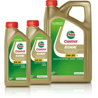 2x 1 L + 5 L = 7 Liter Castrol Edge Fluid Titanium 5W-30 LL Motoröl