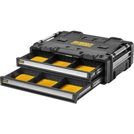 DeWalt ToughSystem DXL Modul mit Schubladen schwarz, gelb
