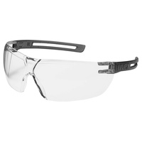 uvex x-fit Schutzbrille 9199 - Kratzfest & Beschlagfrei, 100% UV-400-Schutz - Sicherheitsbrille mit Klarer Scheibe - Chemikalienbeständige Arbeitsbrille für Labore