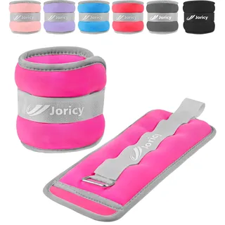 JORICY Knöchelgewicht, Gewichtsmanschetten Fuß für Männer Frauen 3 kg 1 Paar Fußgewichte Gewichte für Beine und Arme, Gewichte Set am Knöchel Handgelenk Fussgewichte Handgewichte