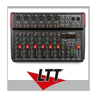 Vonyx VM-KG10 Musikmischpult 10-Kanal BT/DSP/USB Aufnahme