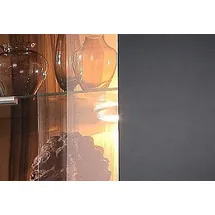 Höltkemeyer LED Glaskantenbeleuchtung, LED fest integriert, Ufo-Clip-Beleuchtung weiß
