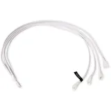 Alphacool Y-Kabelsplitter 4-Pin auf 4x 4-Pin PWM, 60cm weiß