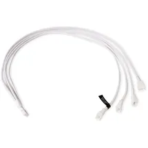 Alphacool Y-Kabelsplitter 4-Pin auf 4x 4-Pin PWM, 60cm weiß
