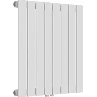 neu.haus Nore Flachheizkörper 600 x 600 mm 459 W weiß Mittelventil
