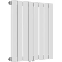 neu.haus Nore Flachheizkörper 600 x 600 mm 459 W weiß Mittelventil