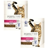 Perfect Fit (€ 6,43/kg) Perfect Fit Adult 1+ Lachs Katzenfutter Trockenfutter 3x 2,8kg=8,4kg