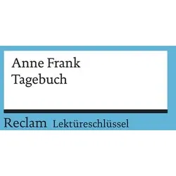 Lektüreschlüssel zu Anne Frank: Tagebuch