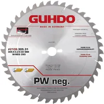Guhdo HW-Piano plus Kappkreissägeblatt 305x3,2x30 mm Z48