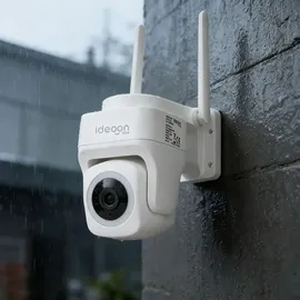ideoon Outdoor Überwachungskamera 2K Wetterfest