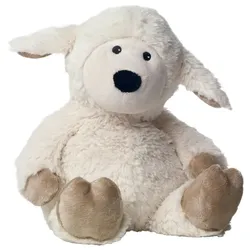 Wärme-Stofftier Beddy Bear Schaf beige