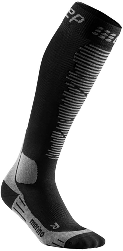 CEP Ski Merino Compression Socks Damen Skisocken black/anthracite