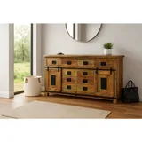 Sam Sideboard Kommode Mango massiv vielfarbig 200 x 45 cm LIBRO