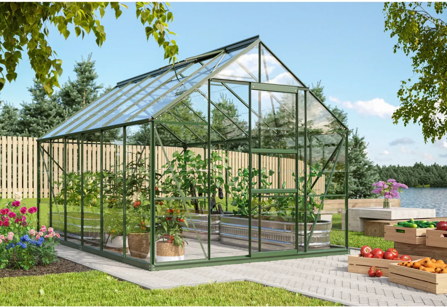 Vitavia, Gewächshaus 