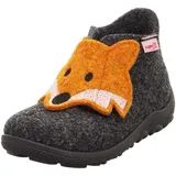 Jungen Schuhe HAPPY Slipper Modern GRAU/ORANGE 4700 30