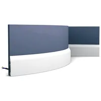 Orac Decor SX172F Axxent Flexible Zierleiste Stuckleiste Modernes Design Weiß