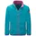 TROLLKIDS Bryggen Jacke - Bright Berry / Dark Turquoise / Madeira Blue - 140 cm
