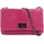Cluty Umhängetasche Leder Pink