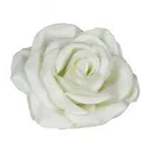 Flowerbox Wachsrose 12er-Set - weiss