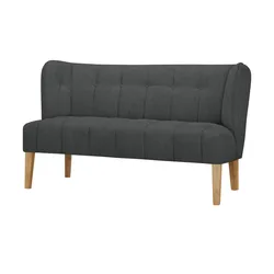 Switch Refresh Küchensofa  Webstoff Refresh Bella , schwarz , Maße (cm): B: 158 H: 90 T: 69