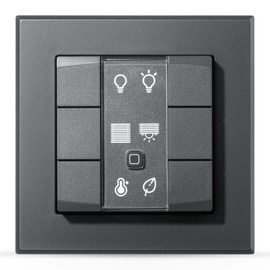 eQ-3 Homematic IP Wandtaster 6-fach anthrazit,