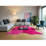 Kuhfelle Online & Nomad Echtes Kuhfell Pink/Fuchsia, ca. 200 x 180 cm