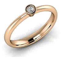 Verlobungsring VR02 750er RosÈgold - 8339