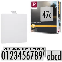 Paulmann Solar LED Hausnummernleuchte Soley Transparent