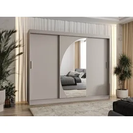 Mirjan24 Schwebetürenschrank Wika 250 x 200 x 62 cm Beige