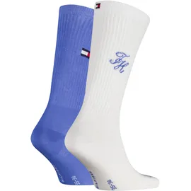 Tommy Hilfiger TH UNI SOCK 2P MONOGRAM Socken 2er Pack Weiß 39-42