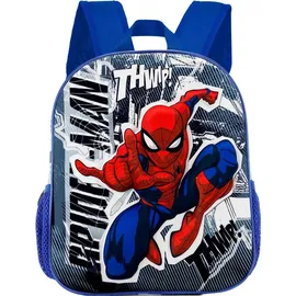 Marvel Spiderman Jumping-Kleiner 3D Rucksack Grau