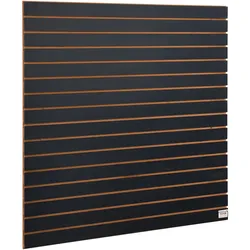 VEVOR 2er-Set Wandpanel Werkzeugwand 129,1x129,1cm Wandpaneel MDF Werkzeughalter Organizer, Lamellenwand Slatwall Stecktafel Pegboard Wandhalterung Ideal für Werkstatt Lager Keller Werkbank Garage