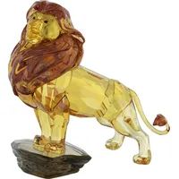 Swarovski The Lion King Mufasa Fantasievolle Kristallfigur mit Strahlenden Kristallen