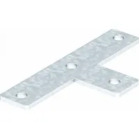 OBO Bettermann OBO 1124655 Verbindungsplatte T-Form 200x95x40x5 Stahl tauchfeuerverzinkt