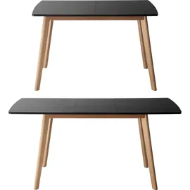 Happy Garden Ausziehbarer Tisch Helga 120 / 160cm schwarz