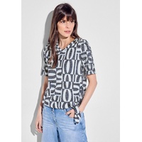 Cecil Damen Burnout Print T-Shirt - XL