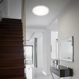 Briloner LED Panel 22W rund 42x3 cm weiß