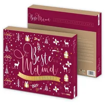 itenga Adventskalender Beste Mama rot gold