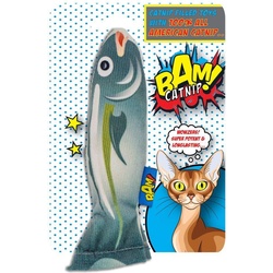 Bam! Toy with Catnip - 16 cm - Fish - (503319005943), Katzenspielzeug