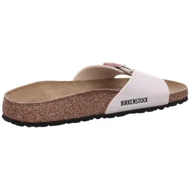 Birkenstock Madrid Vegan Birko-Flor schmal graceful pearl white 41