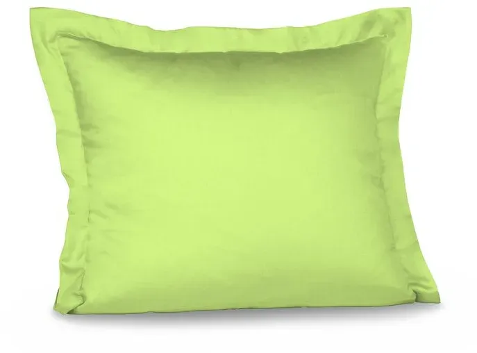 fleuresse Kissenbezug Satin 35 x 40 cm Grün Apfelgrün