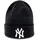 New Era MLB Essential Cuff Beanie schwarz/weiß