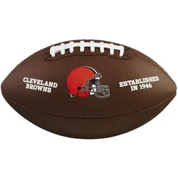 Wilson American Football-Ball der Cleveland Browns braun|SCHWARZ|WEISS Official