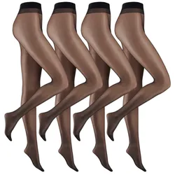 Camano Feinstrumpfhose »fine everyday«, (4er Pack), mit leicht verstärkte, kaum sichtbare Fußspitze Camano schwarz 42