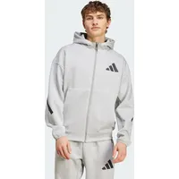 Adidas New adidas Z.N.E. Zip-Hoodie Medium Grey Heather L