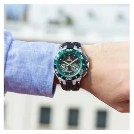 Festina Chrono Bike Connected 46 mm silber/schwarz